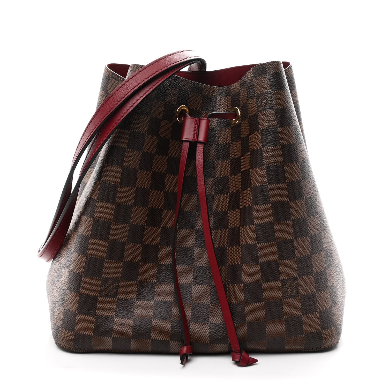 Louis Vuitton Damier Ebene Neonoe MM Cherry Berry