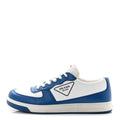 Prada Vitello Sport Spazzolato Rois Triangle Logo Downtown Low Top 30mm Sneakers 9.5