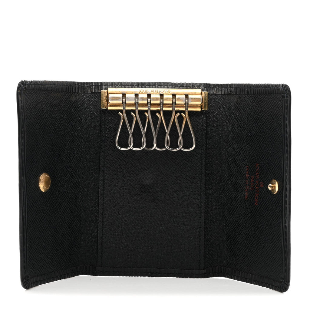 Louis Vuitton Epi Multicles 6 Key Holder Black