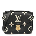 Louis Vuitton Empreinte Monogram Giant Pochette Metis Black Beige