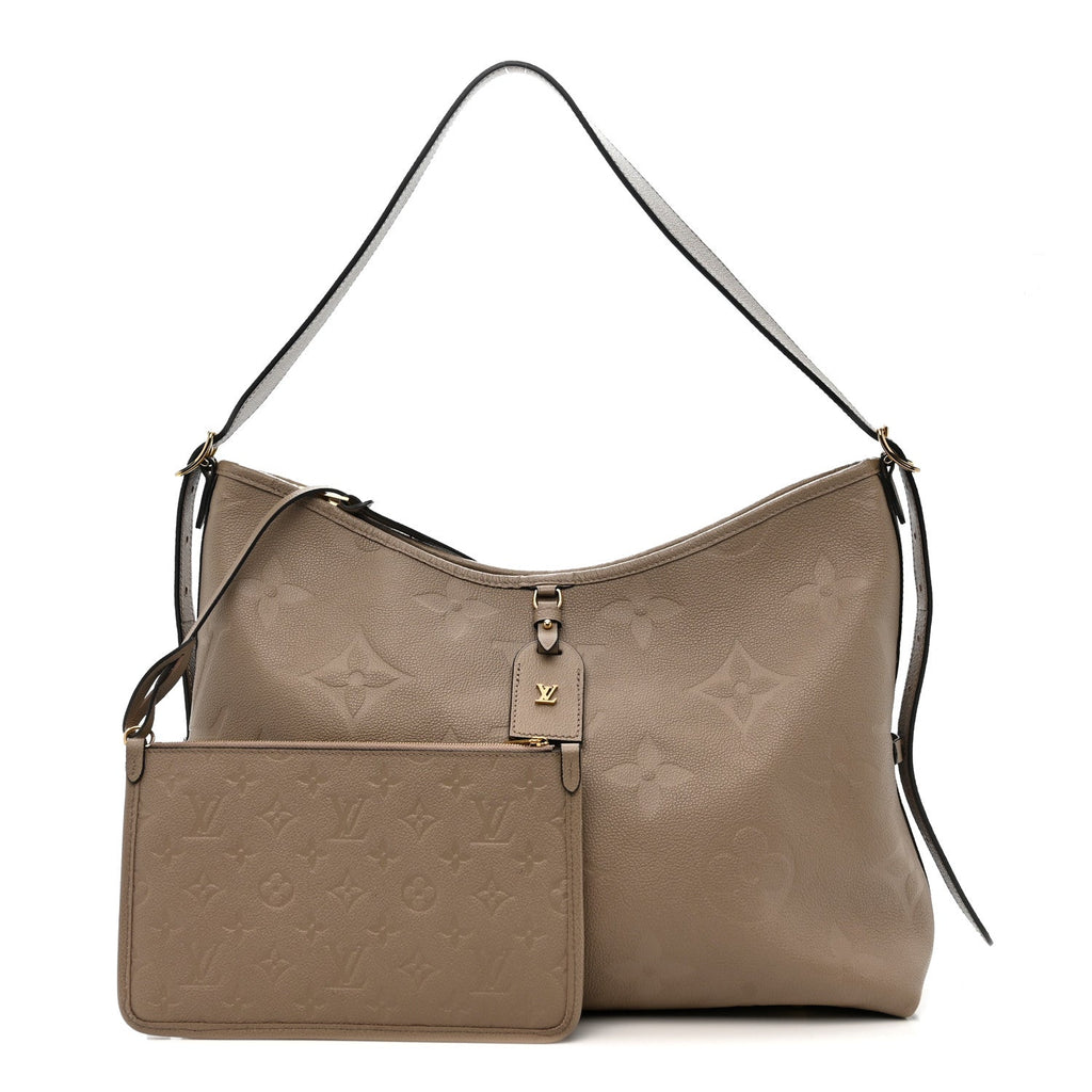 Louis Vuitton Empreinte Monogram Giant CarryAll MM Tourterelle