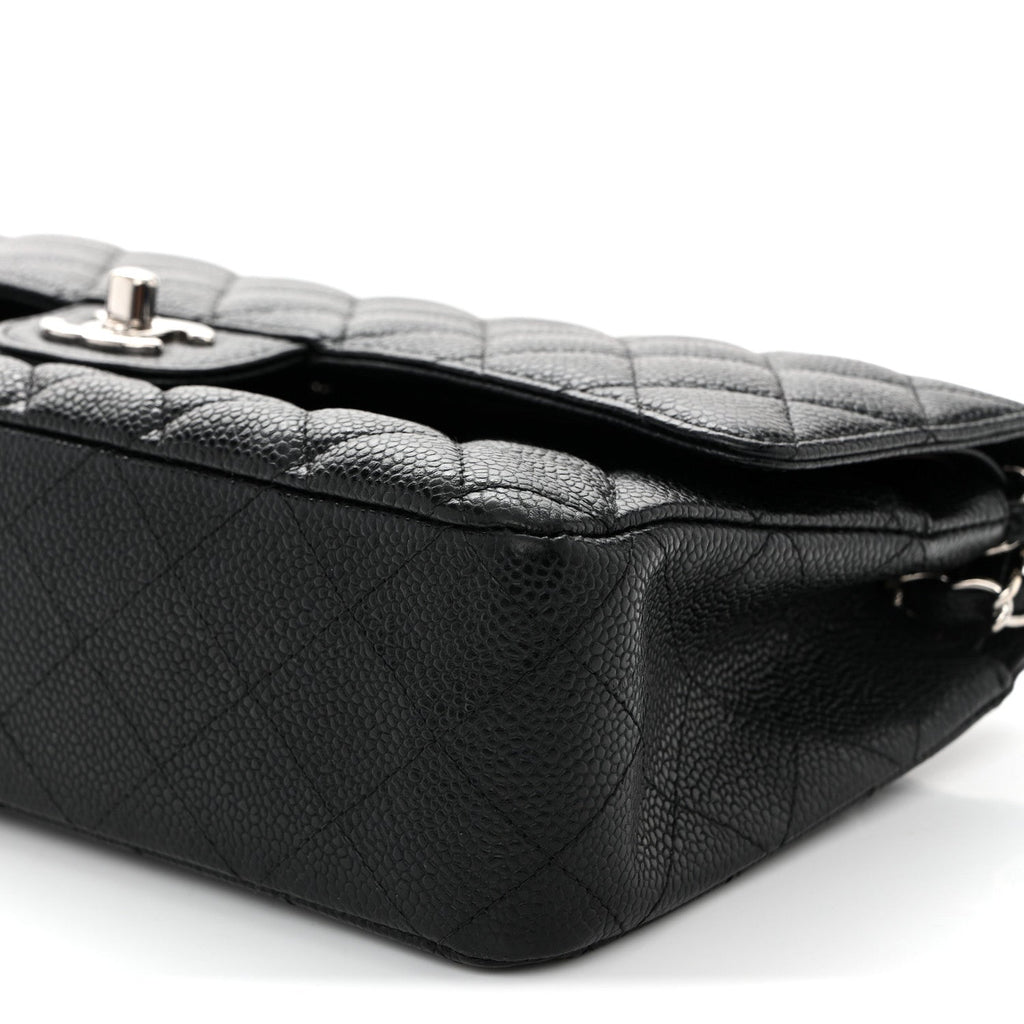 Chanel Caviar Quilted Medium Double Flap Black