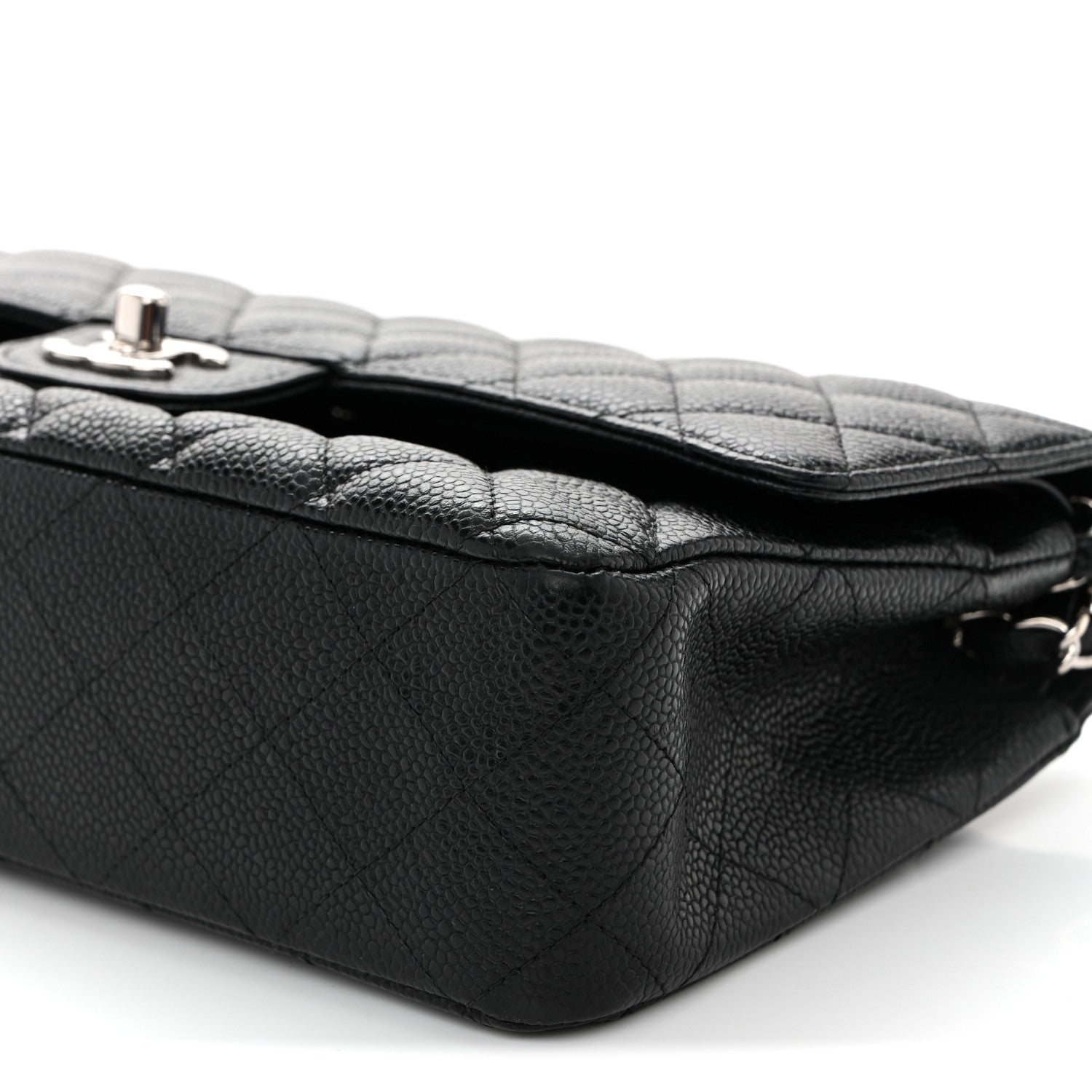 Chanel Caviar Quilted Medium Double Flap Black