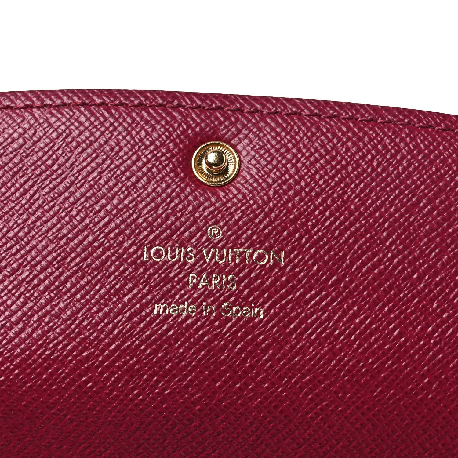 Louis Vuitton Monogram Emilie Wallet Fuchsia