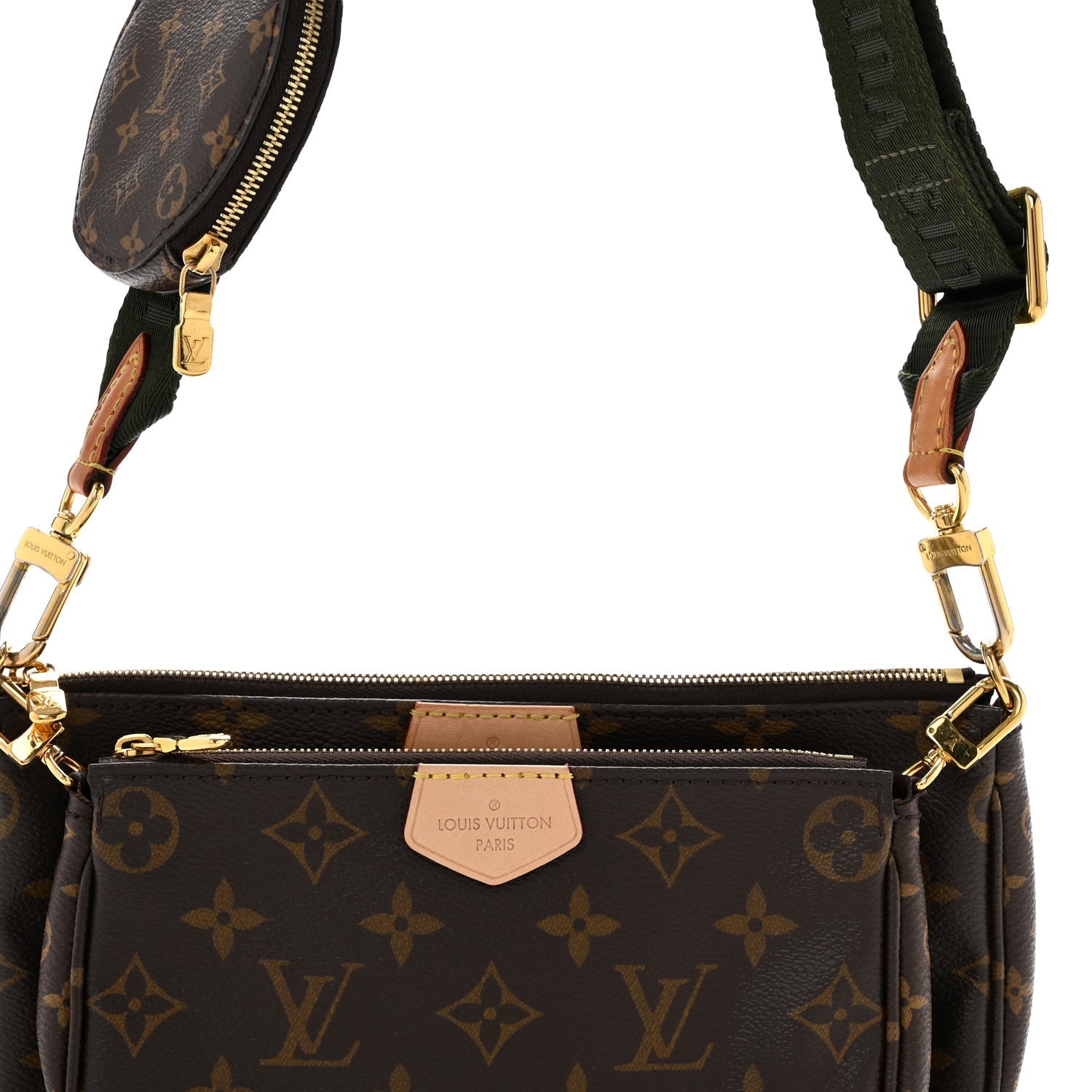 Louis Vuitton Monogram Multi Pochette Accessories Kaki