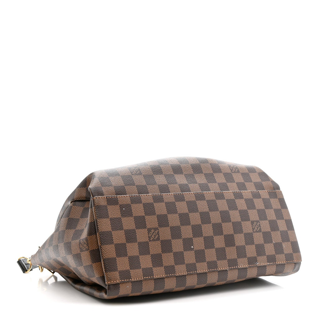 Louis Vuitton Damier Ebene Odeon Tote MM Black