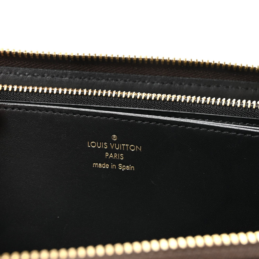 Louis Vuitton Transformed Damier Ebene Time Trunk Zippy Wallet
