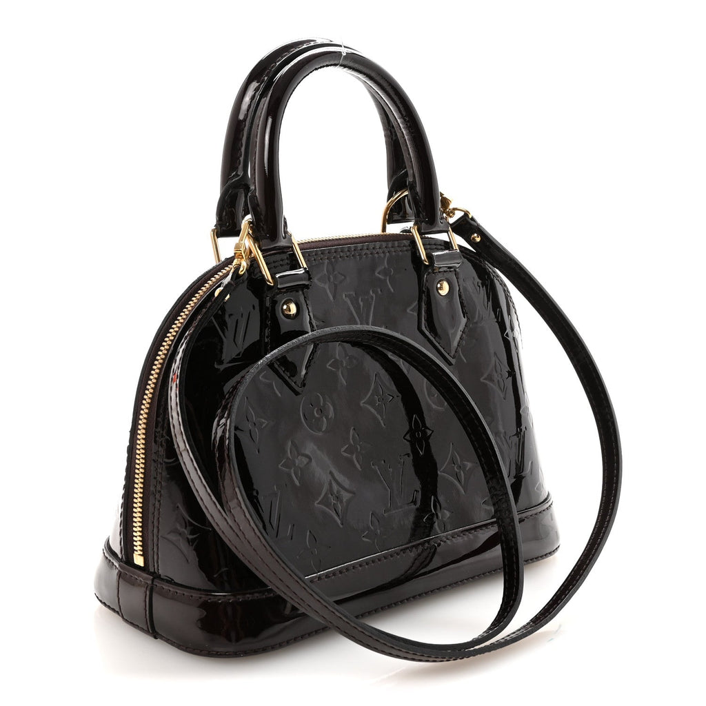 Louis Vuitton Vernis Alma BB Amarante