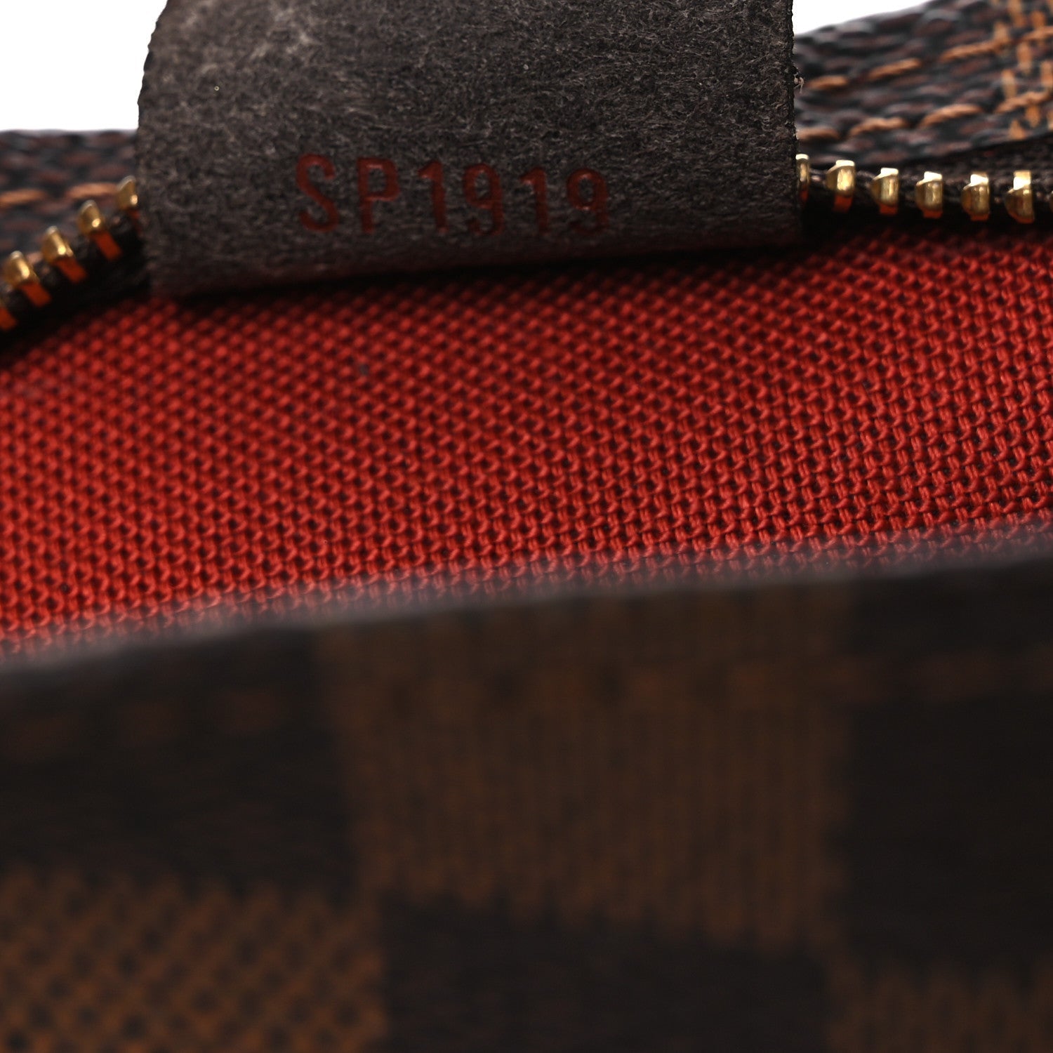 Louis Vuitton Damier Ebene Trousse Make Up Bag Pochette