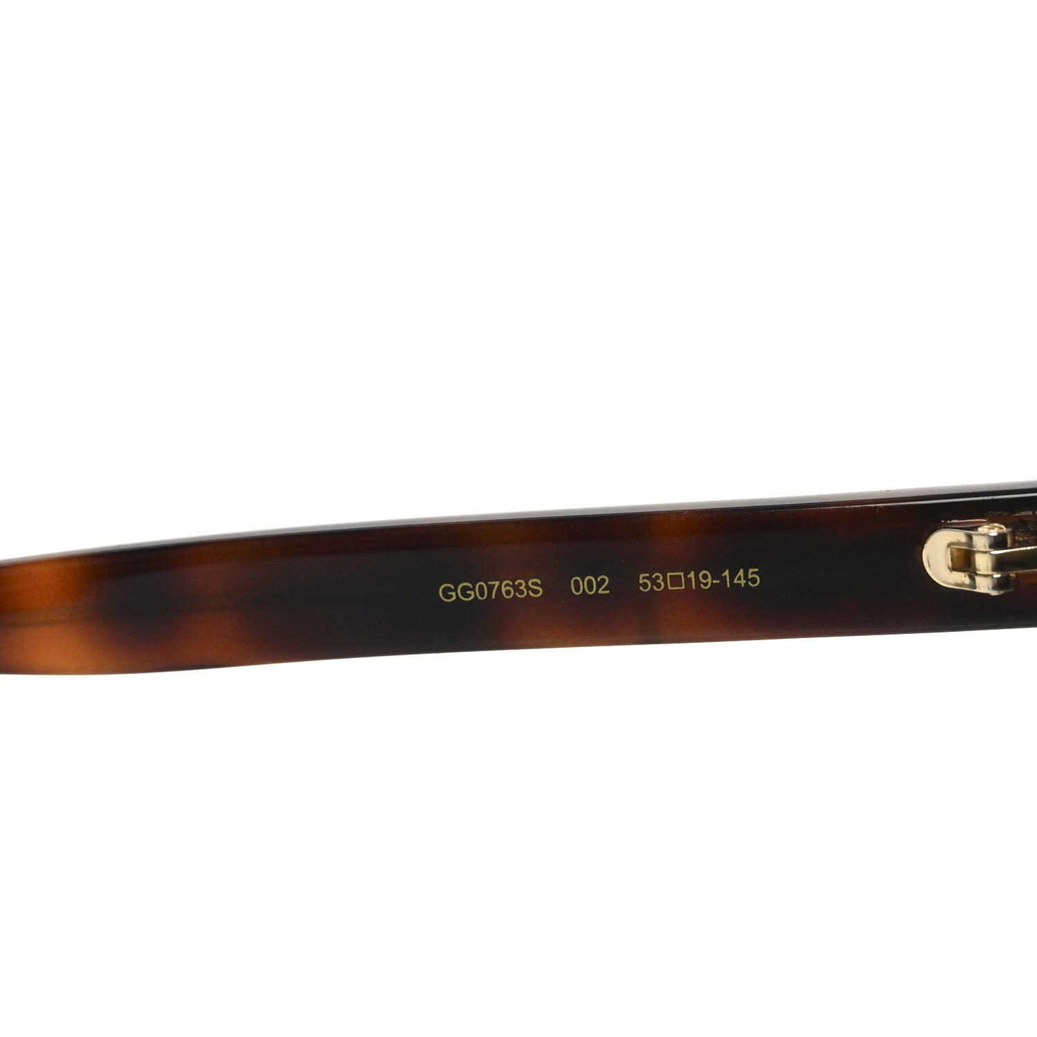 Gucci Round Sunglasses GG0763S Tortoise