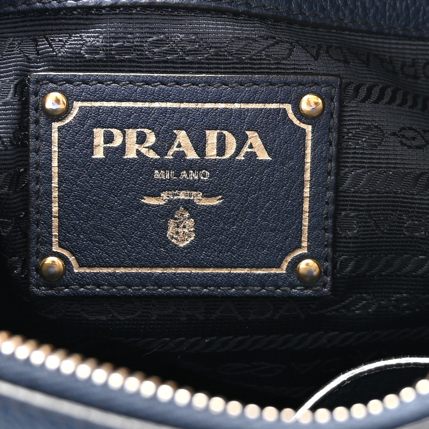 Prada Vitello Phenix Bauletto Baltico