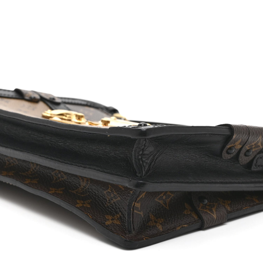 Louis Vuitton Reverse Monogram Trunk Clutch