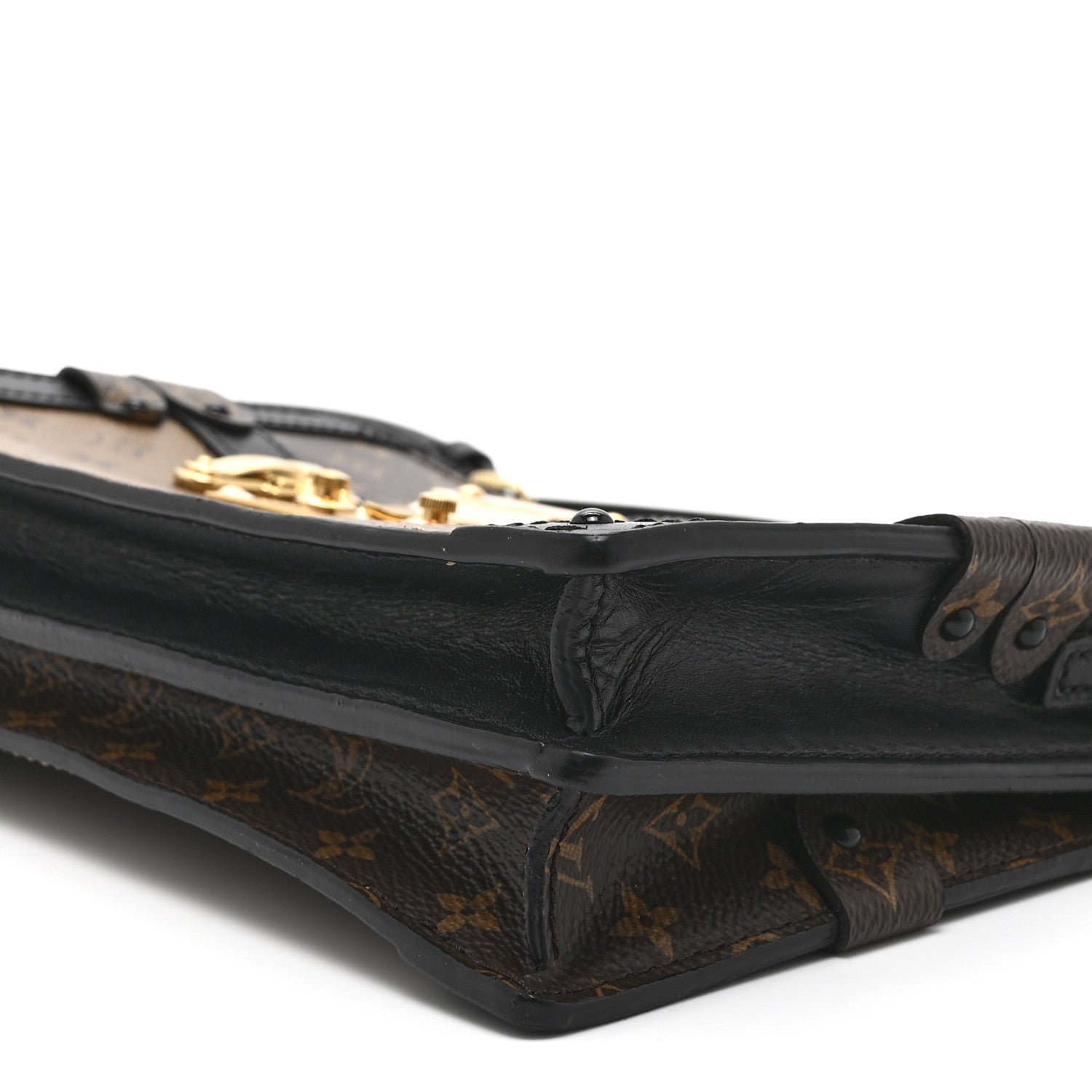 Louis Vuitton Reverse Monogram Trunk Clutch