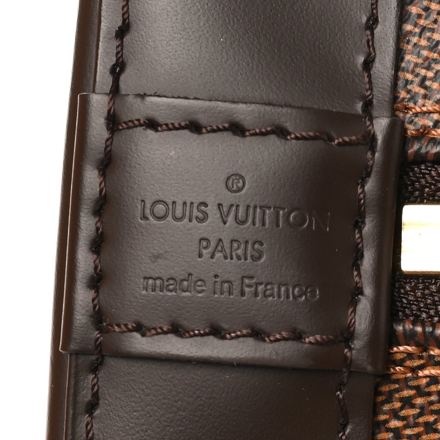 Louis Vuitton Damier Ebene Alma BB