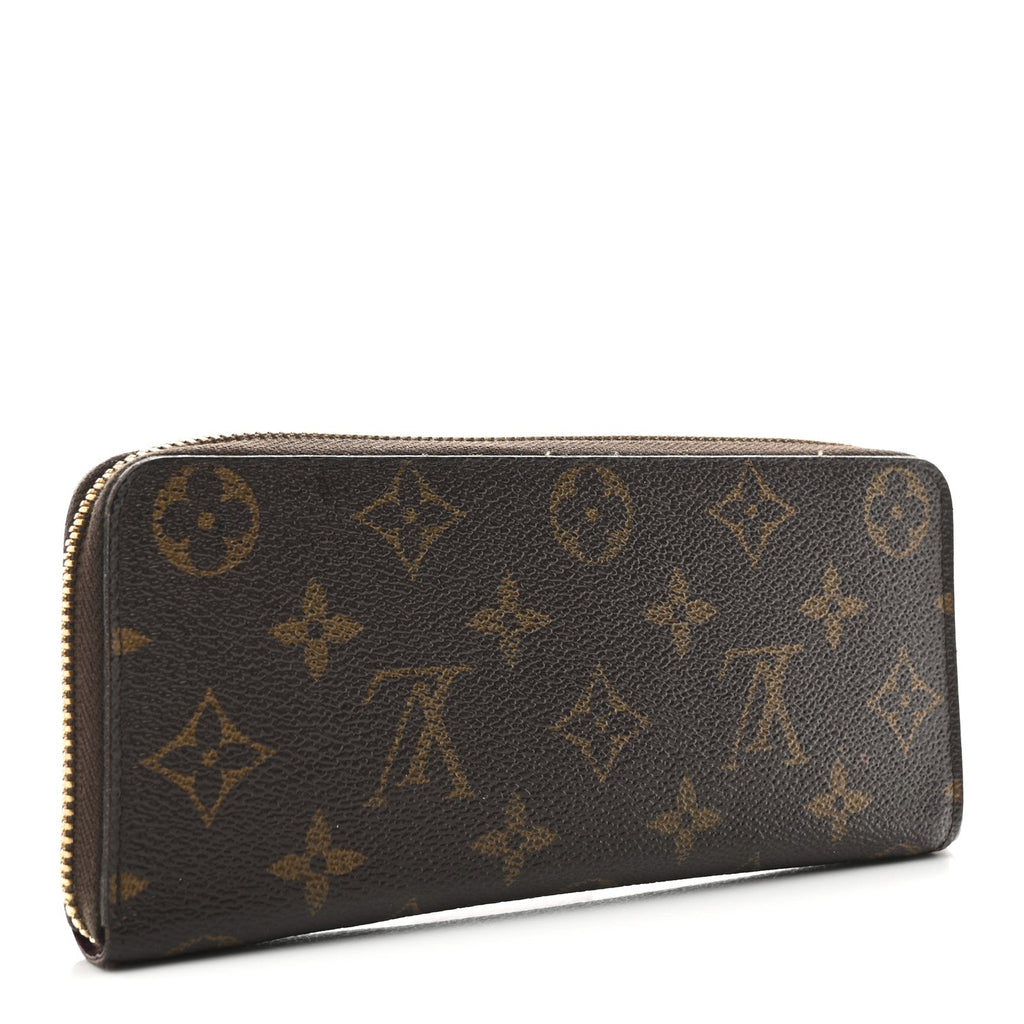 Louis Vuitton Monogram Clemence Wallet Fuchsia