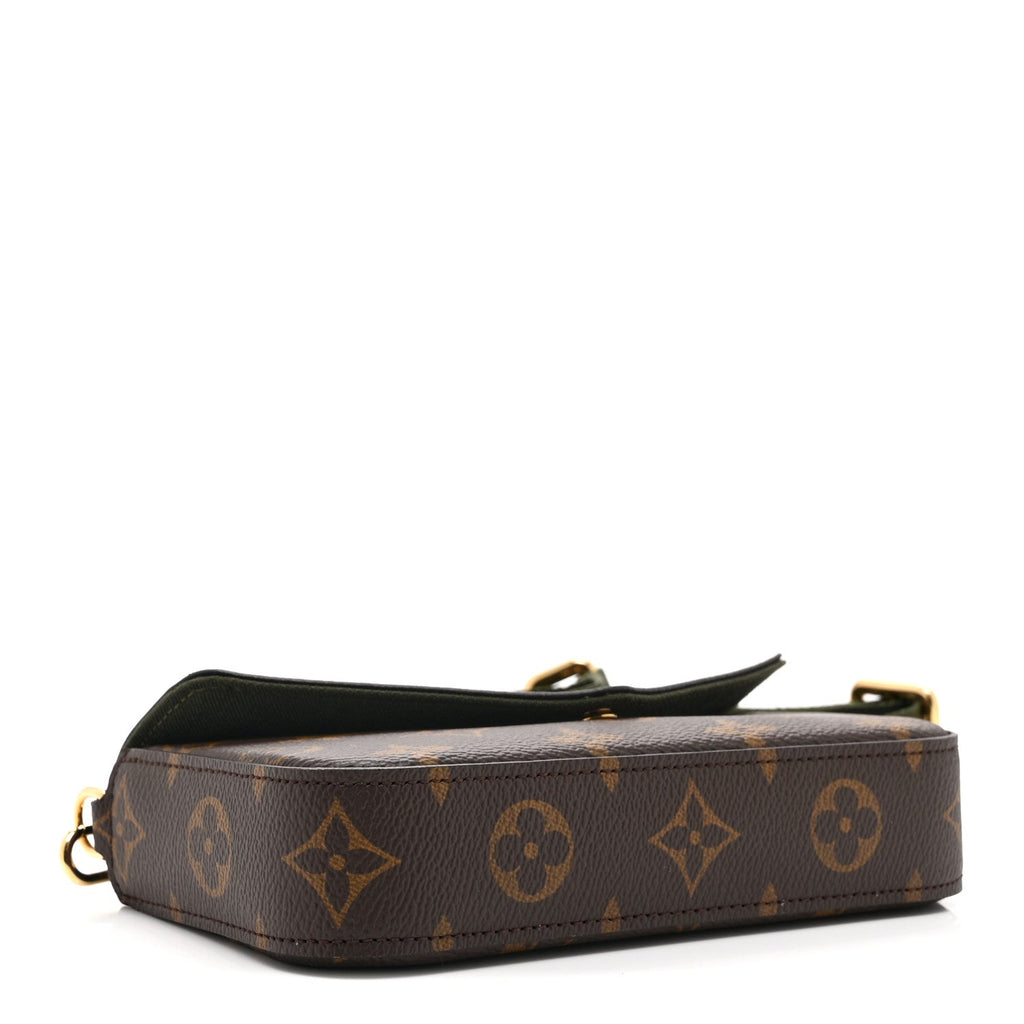 Louis Vuitton Monogram Felicie Strap & Go Kaki