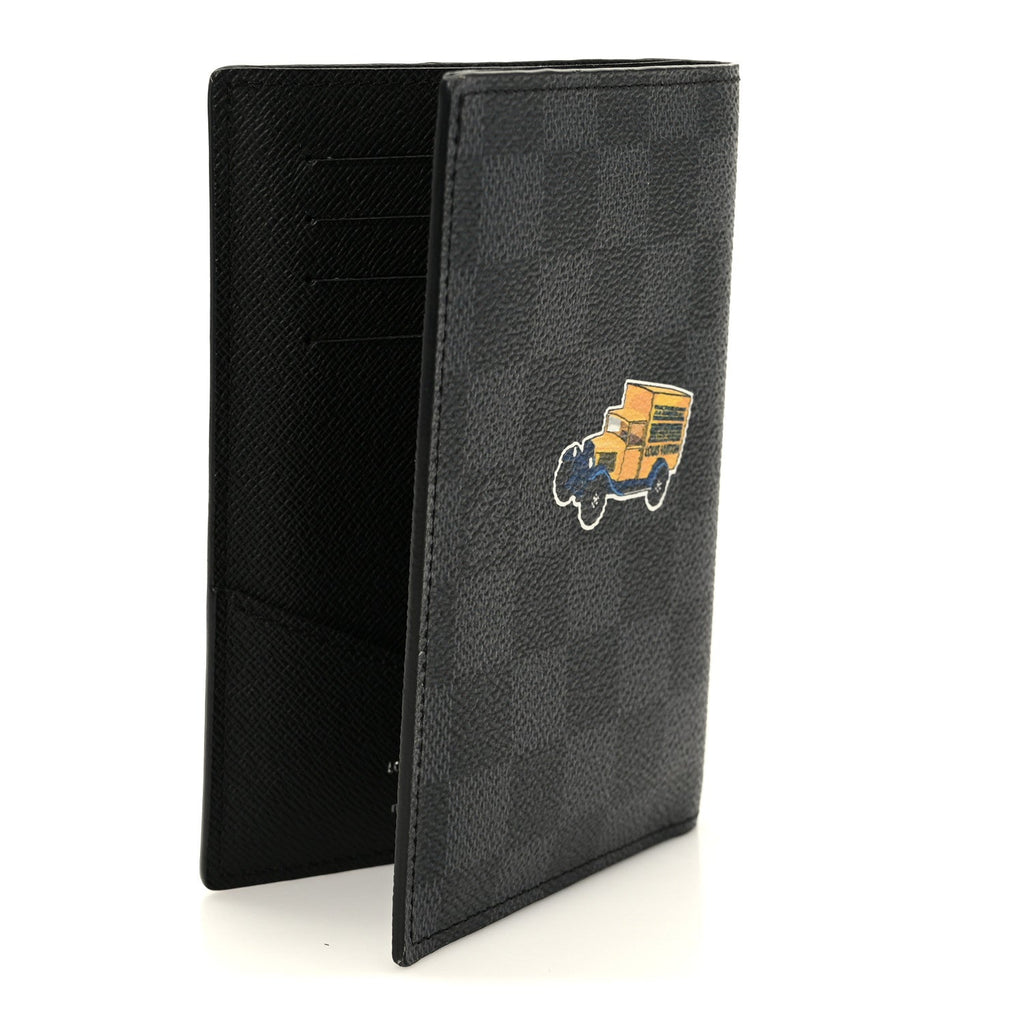 Louis Vuitton Damier Graphite My LV World Tour Passport Cover