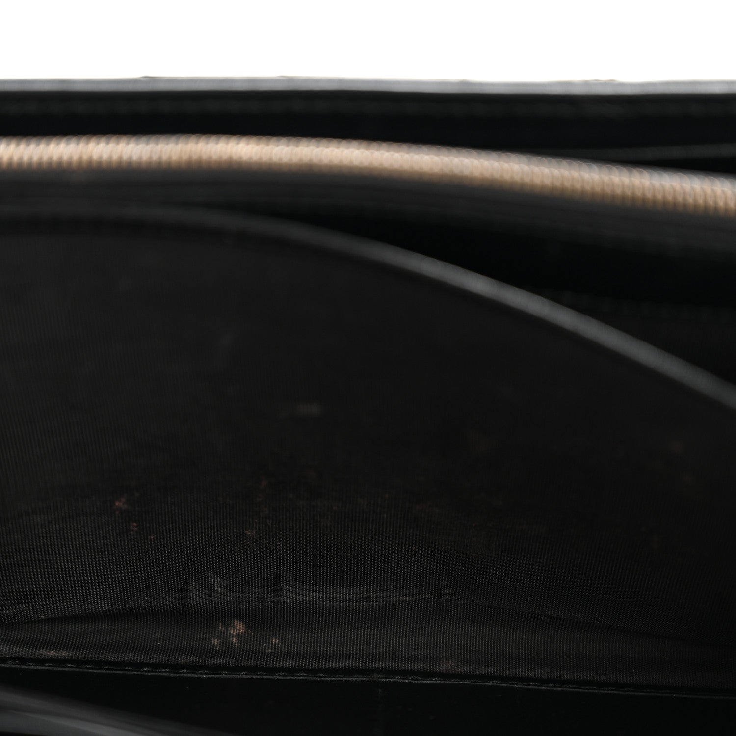 Gucci Calfskin Matelasse GG Marmont Chain Wallet Black