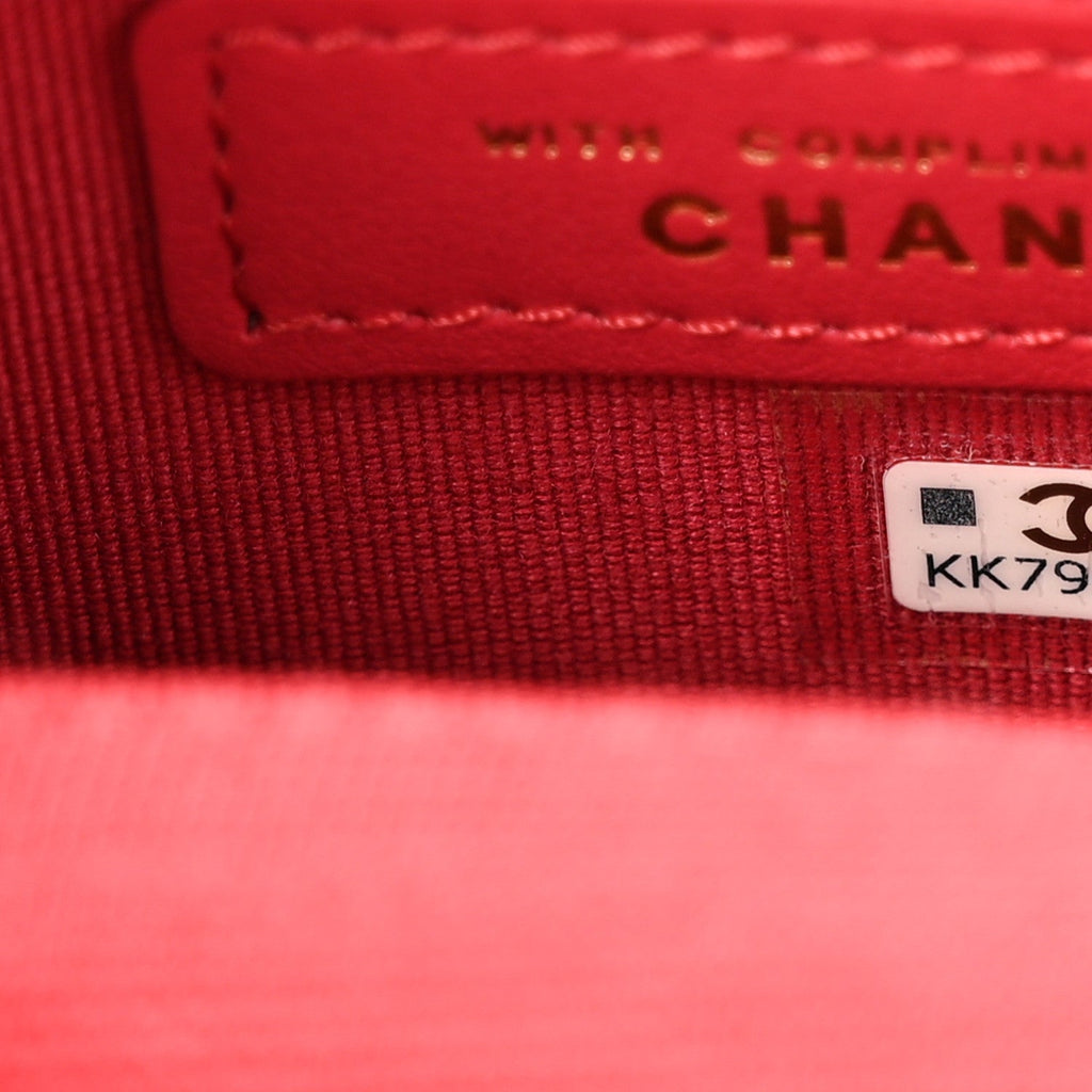 Chanel Jersey Quilted Micro Mini Flap Black