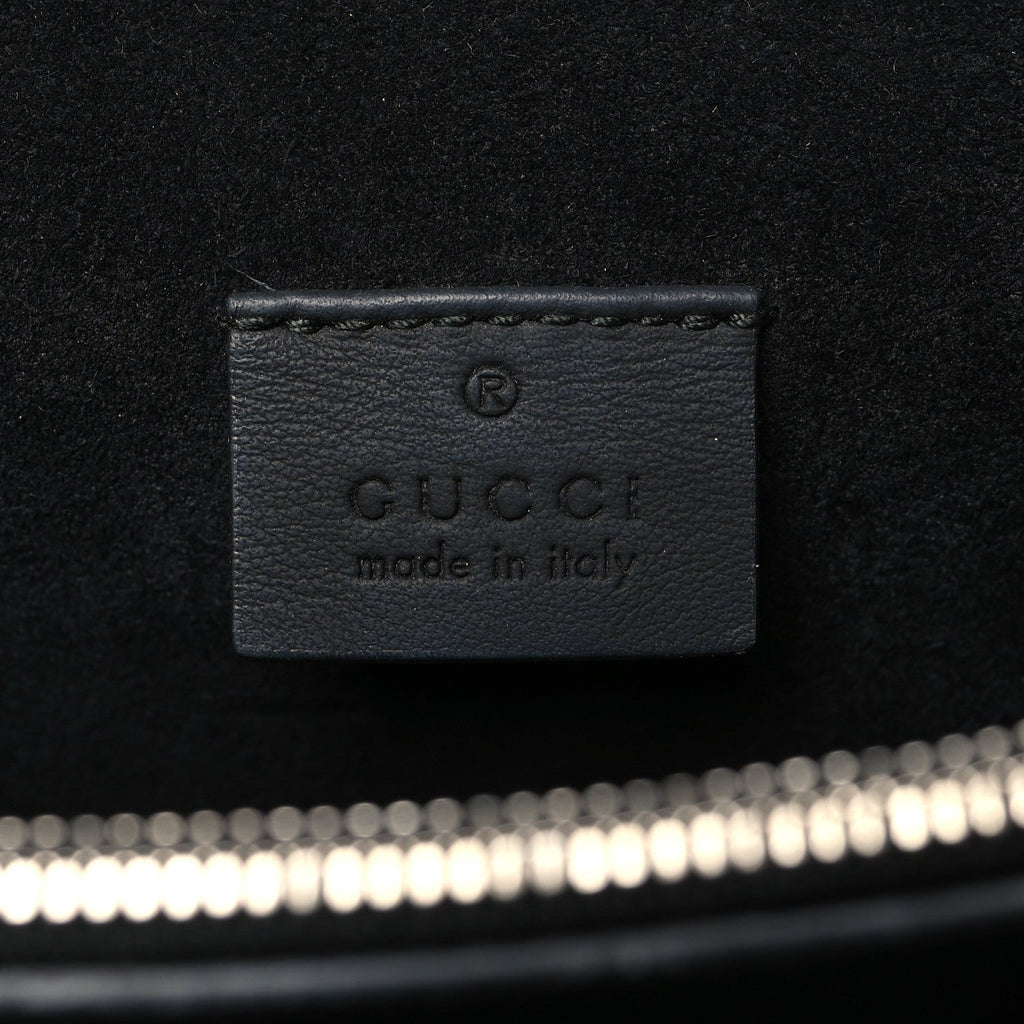 Gucci GG Supreme Monogram Small Dionysus Shoulder Bag Black
