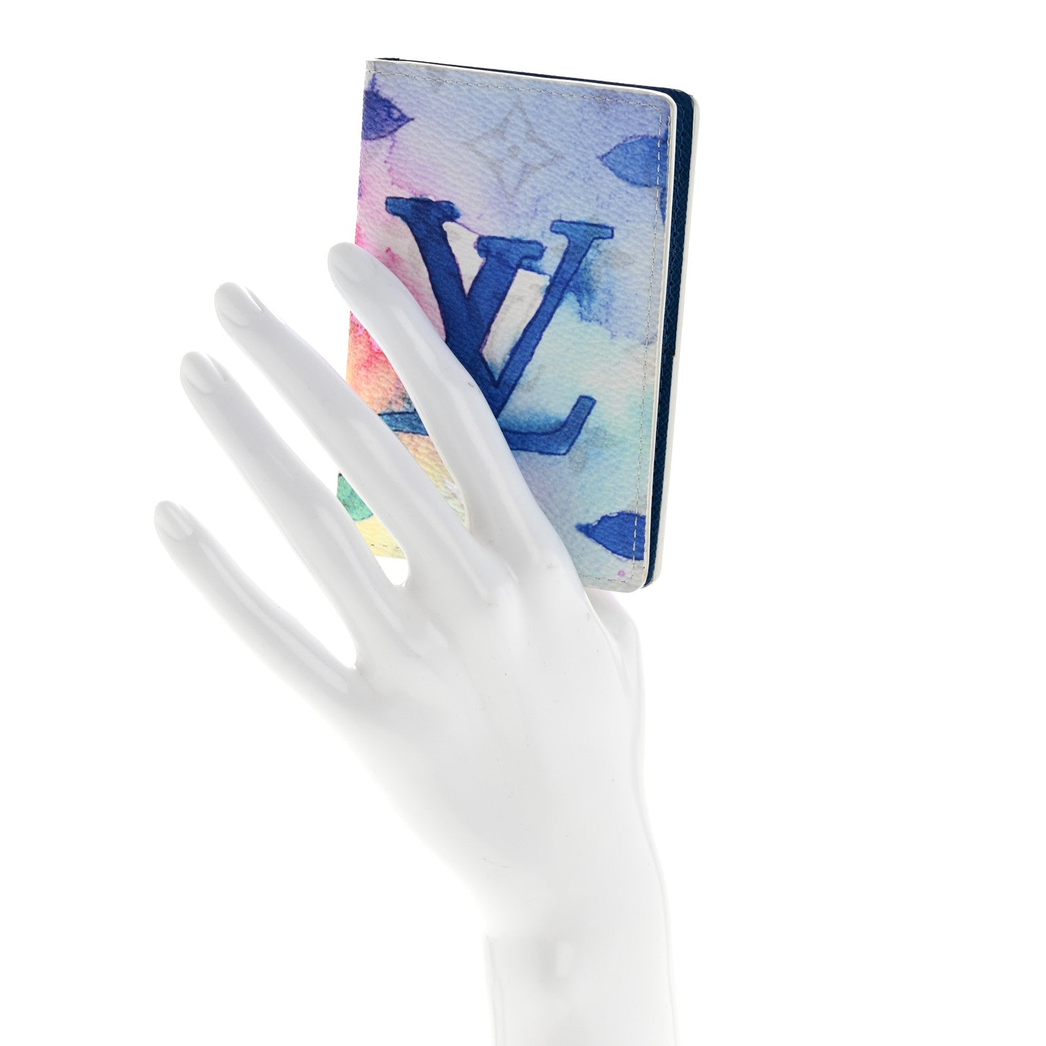Louis Vuitton Monogram Watercolor Pocket Organizer NM Multicolor