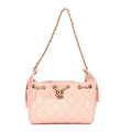 Chanel Caviar Quilted Mini Chanel 25 Handbag Light Pink