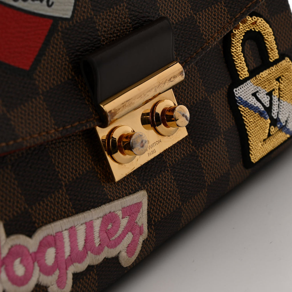 Louis Vuitton Damier Ebene Patches Croisette