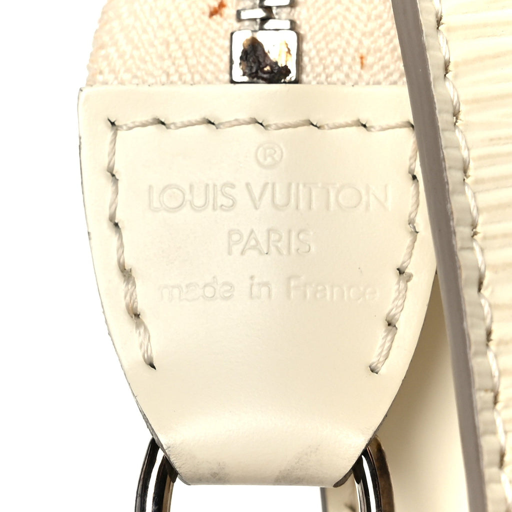 Louis Vuitton Epi Pochette Accessories 24 Ivory