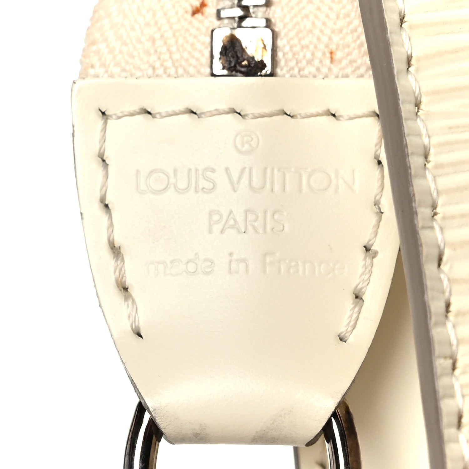 Louis Vuitton Epi Pochette Accessories 24 Ivory