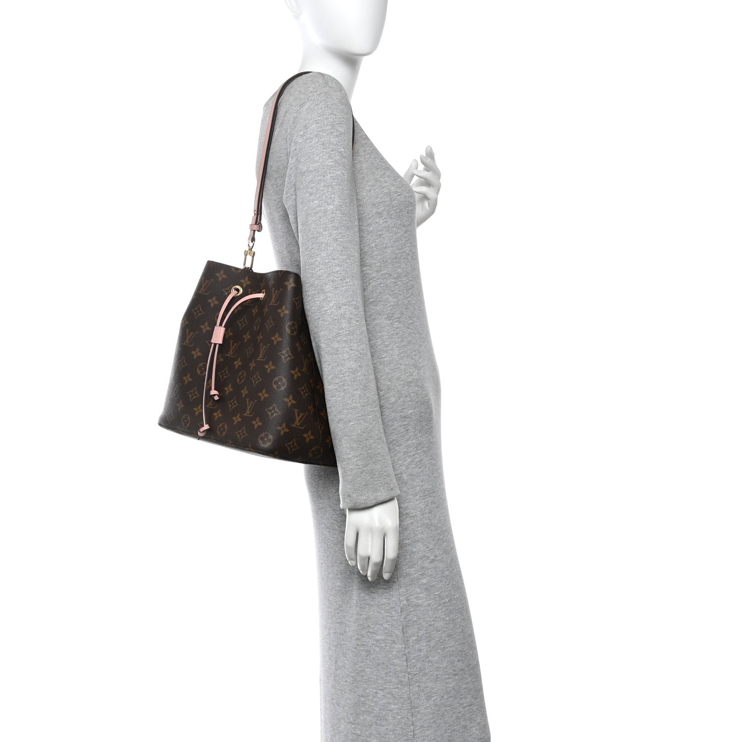 Louis Vuitton Monogram Neonoe MM Rose Poudre
