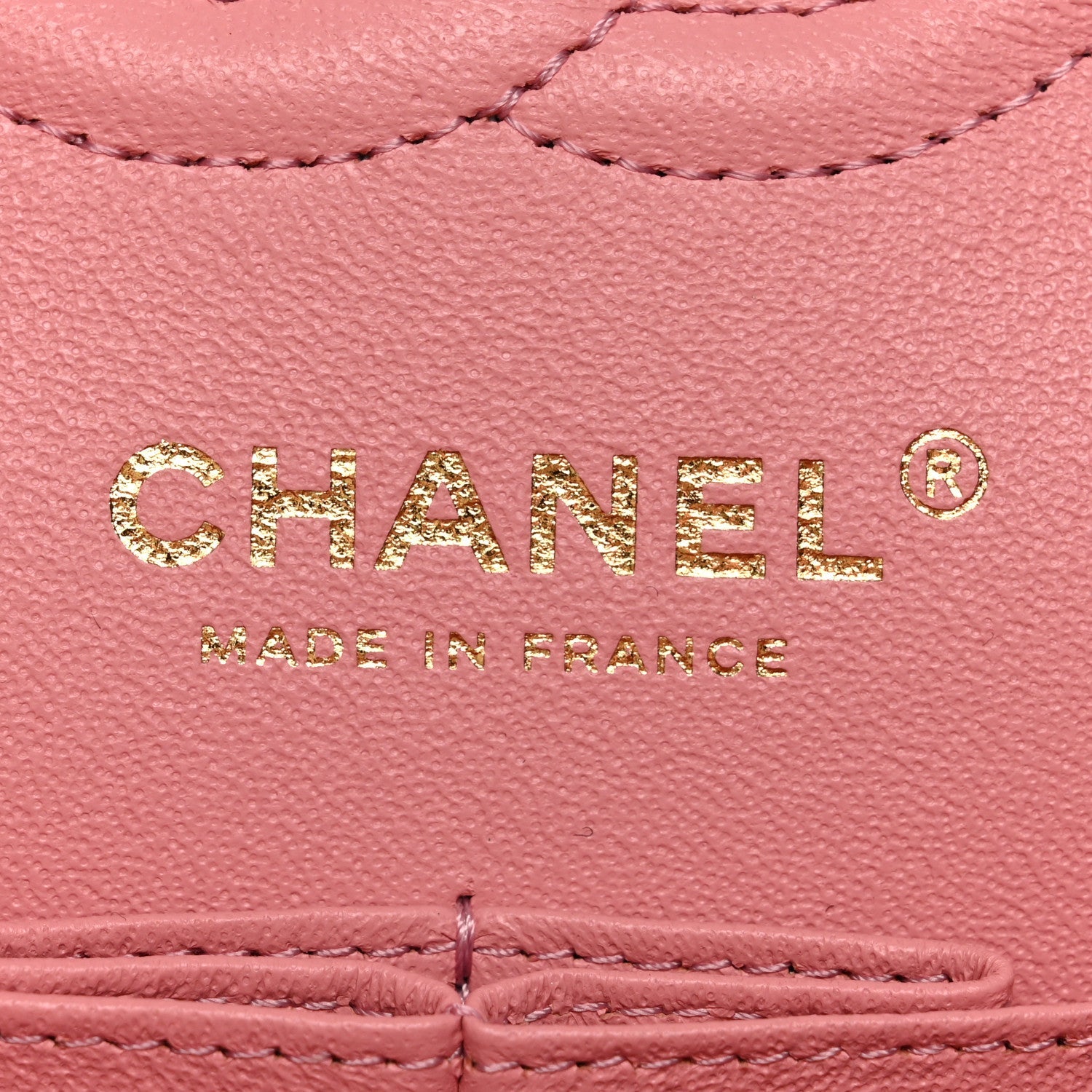 Chanel Caviar Chevron Quilted Small Double Flap Pink