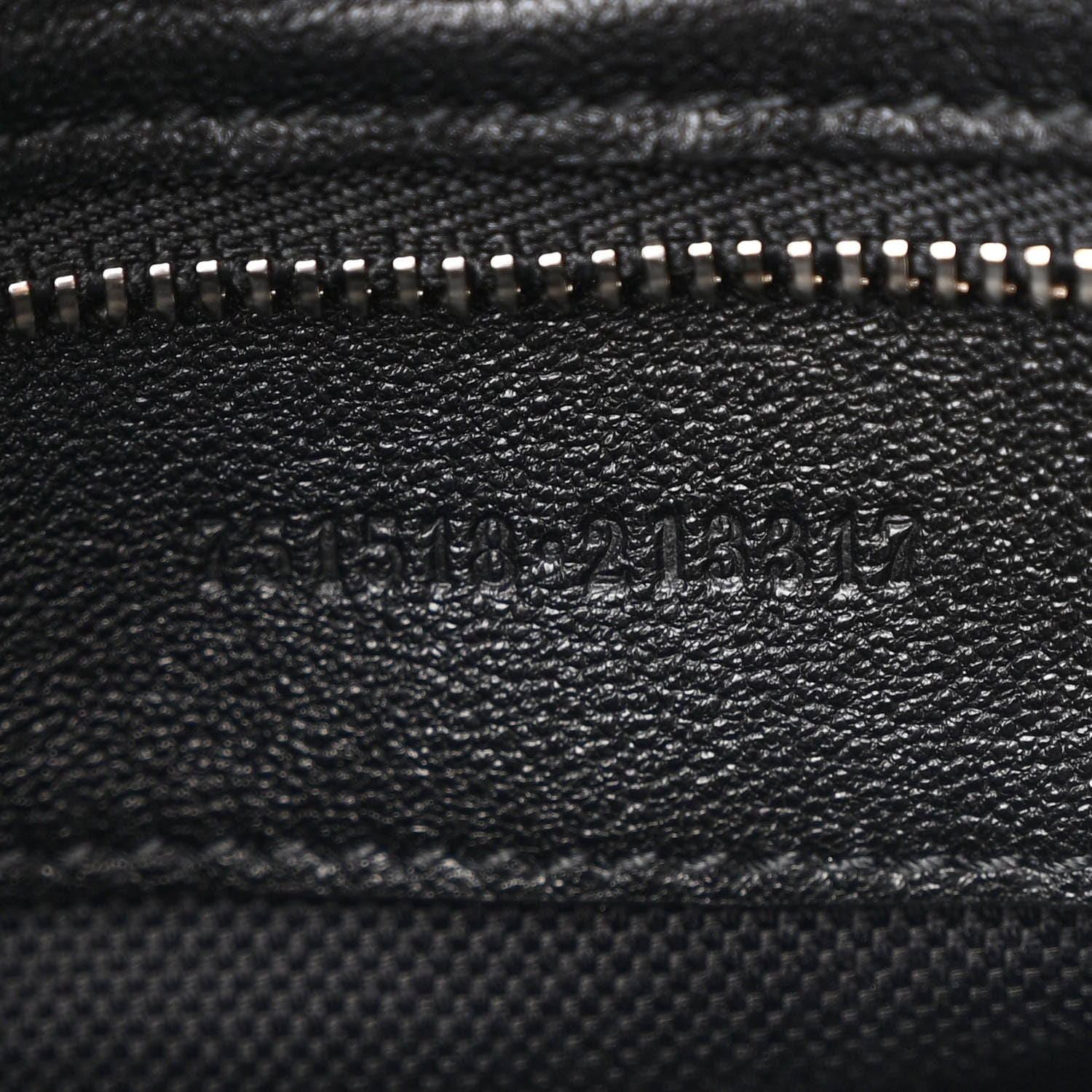 Gucci Sakai Be Green Calfskin Diagonal Stitched Small Blondie Tote Black