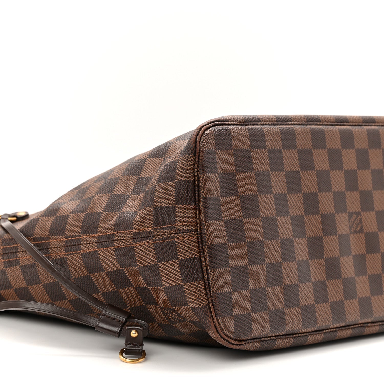 Louis Vuitton Damier Ebene Neo Neverfull MM Rose Ballerine