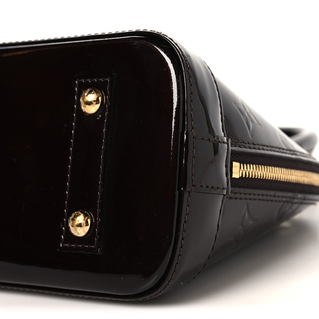 Louis Vuitton Vernis Alma BB Amarante