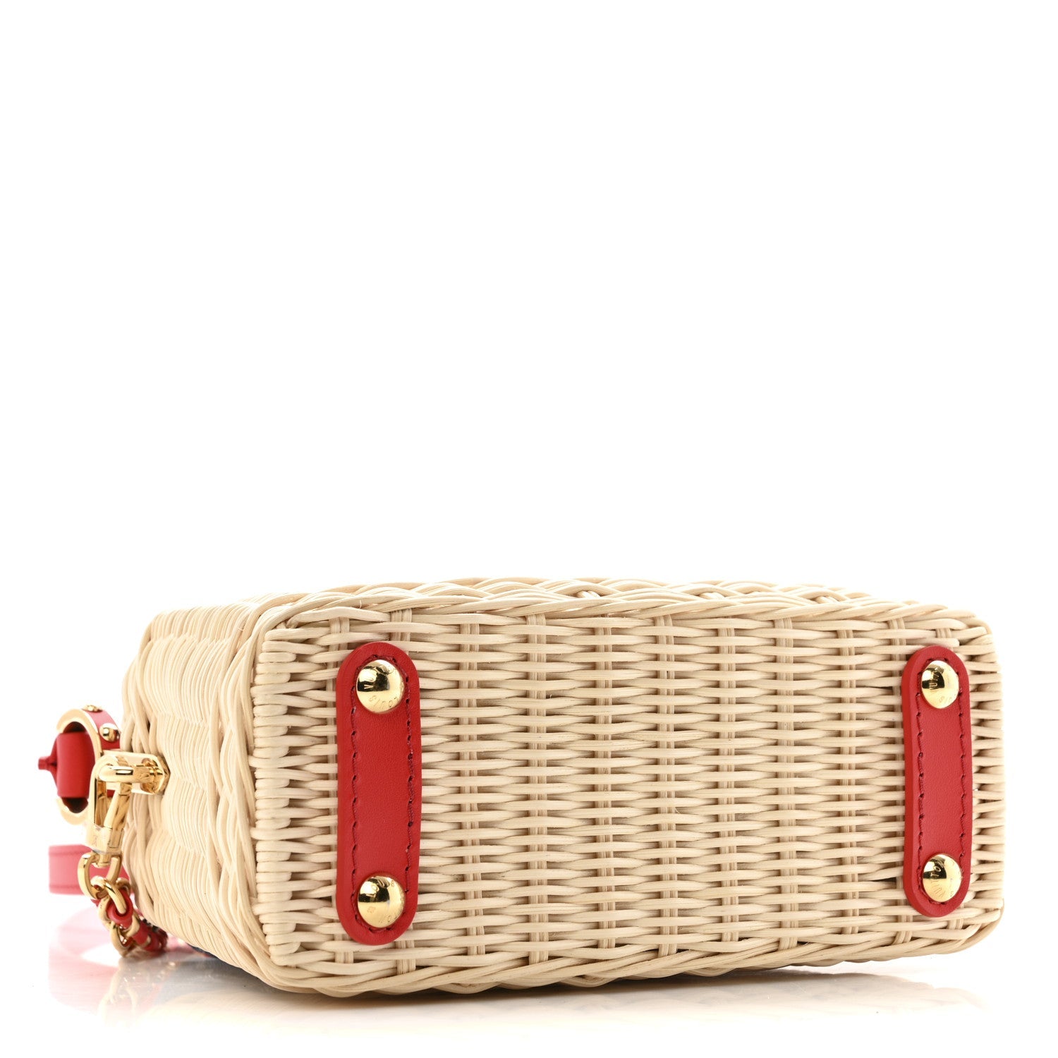 Louis Vuitton LV X TM Rattan Denim Calfskin Cerises Capucines Mini