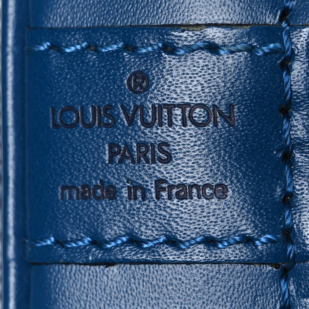 Louis Vuitton Epi Alma PM Cyan
