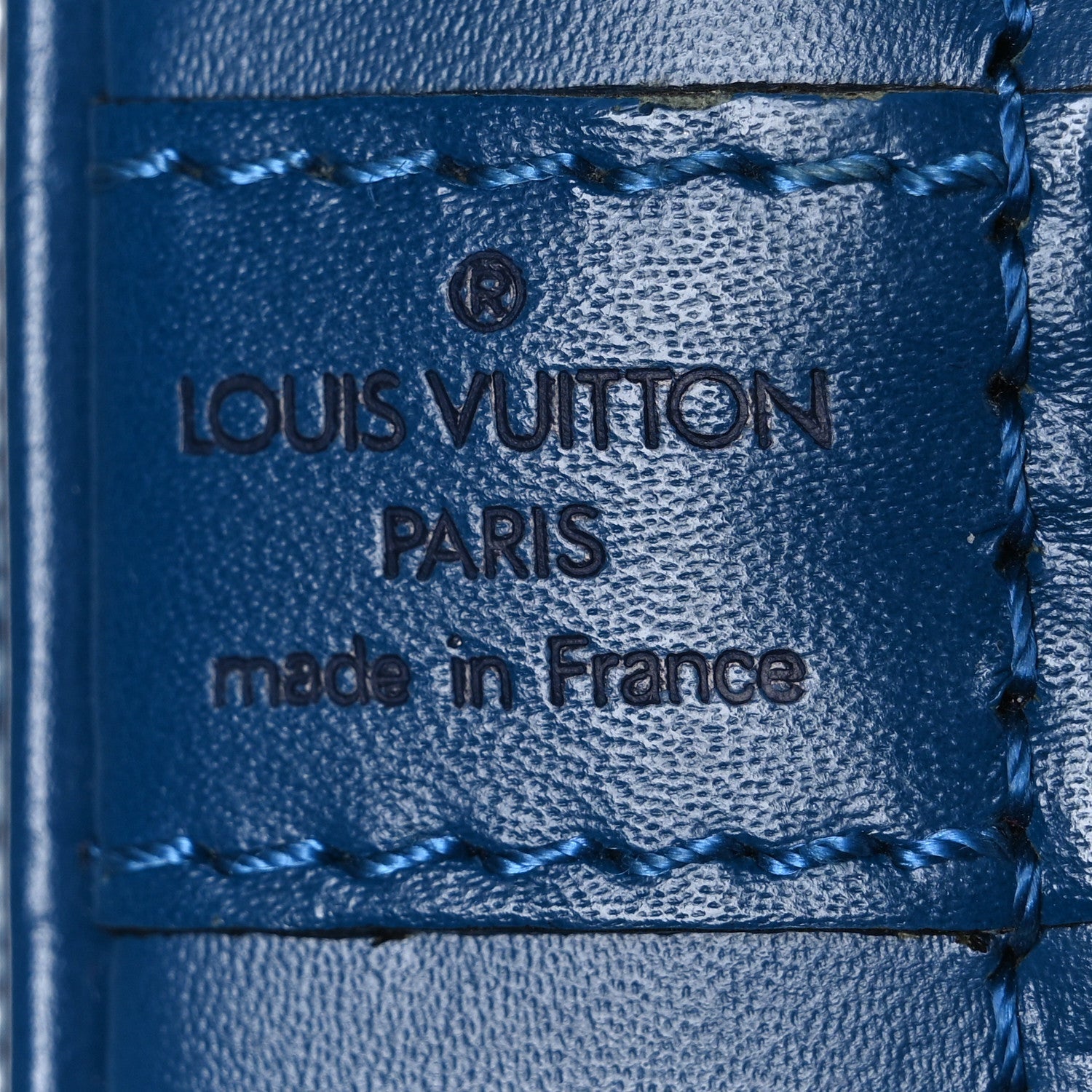 Louis Vuitton Epi Alma PM Cyan