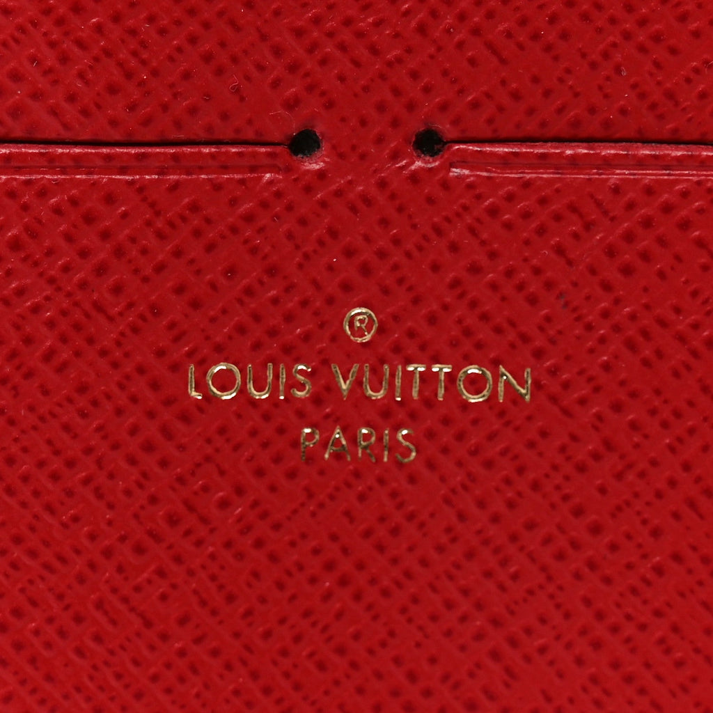 Louis Vuitton Calfskin Felicie Card Holder Insert Fuchsia