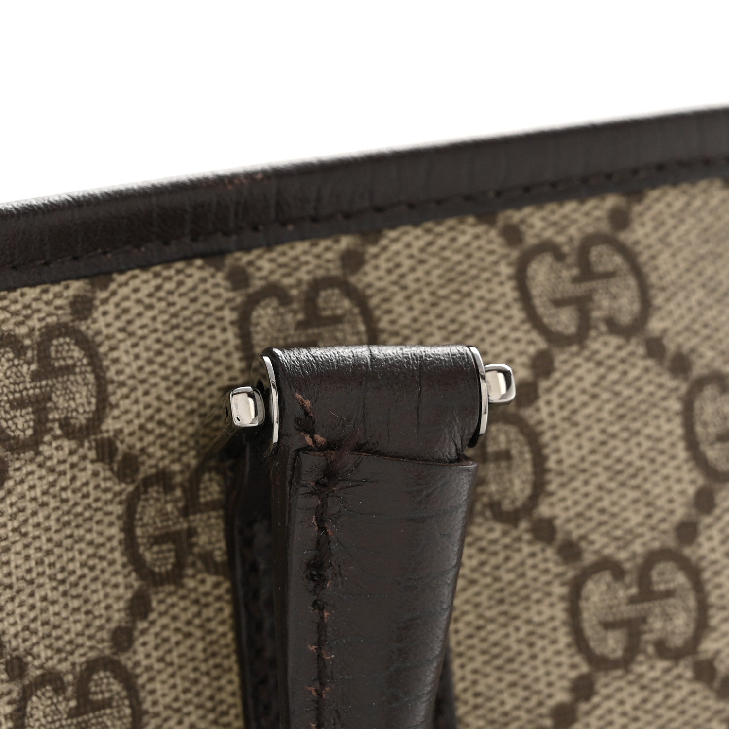 Gucci GG Plus Monogram Medium Joy Tote Dark Brown