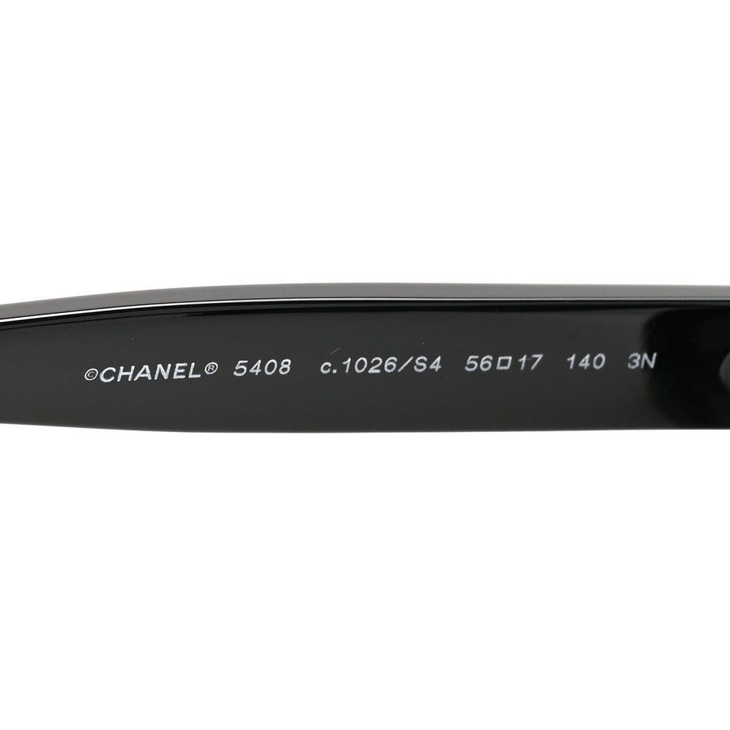 Acetate Square Sunglasses 5408 Black