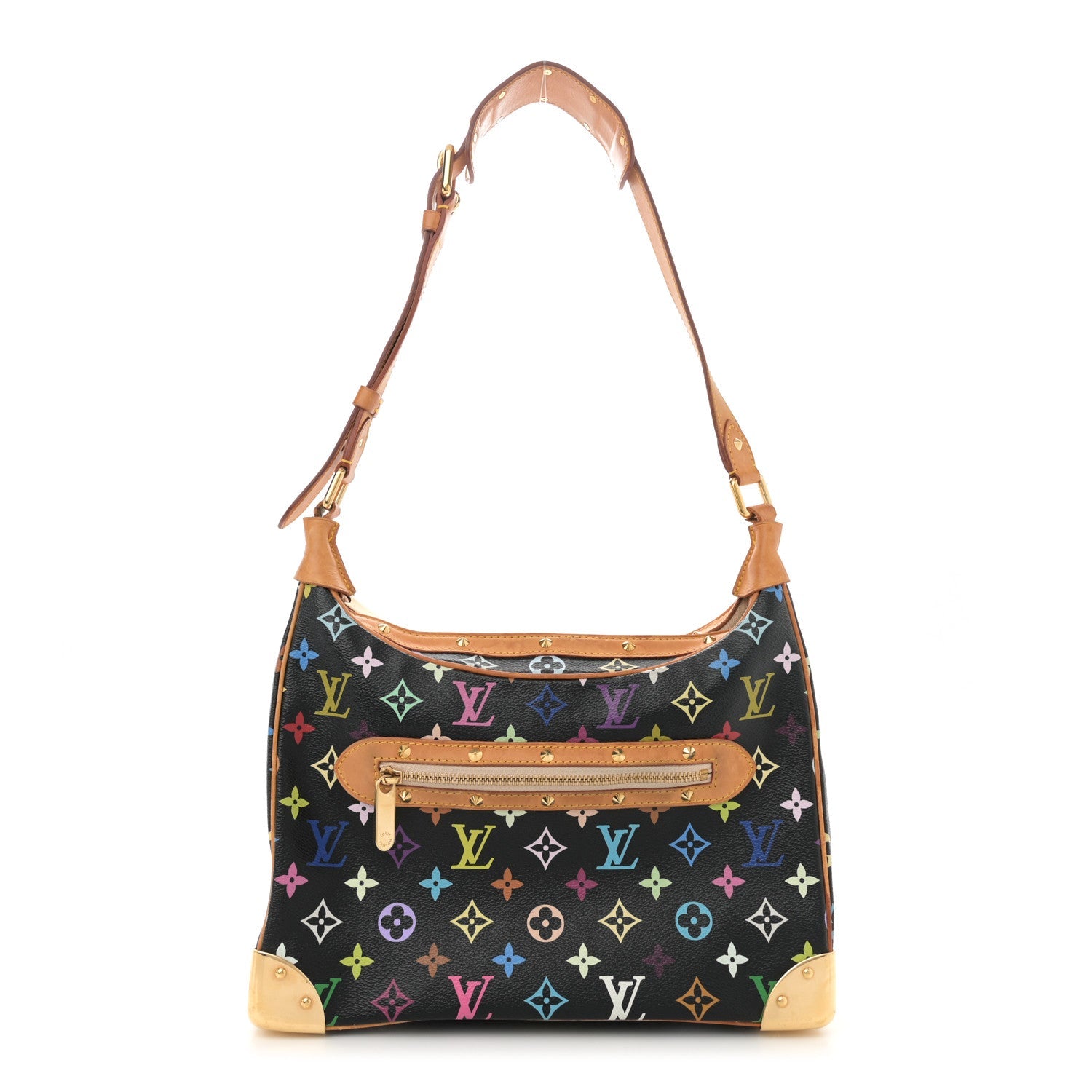 Louis Vuitton Monogram Multicolor Boulogne Black