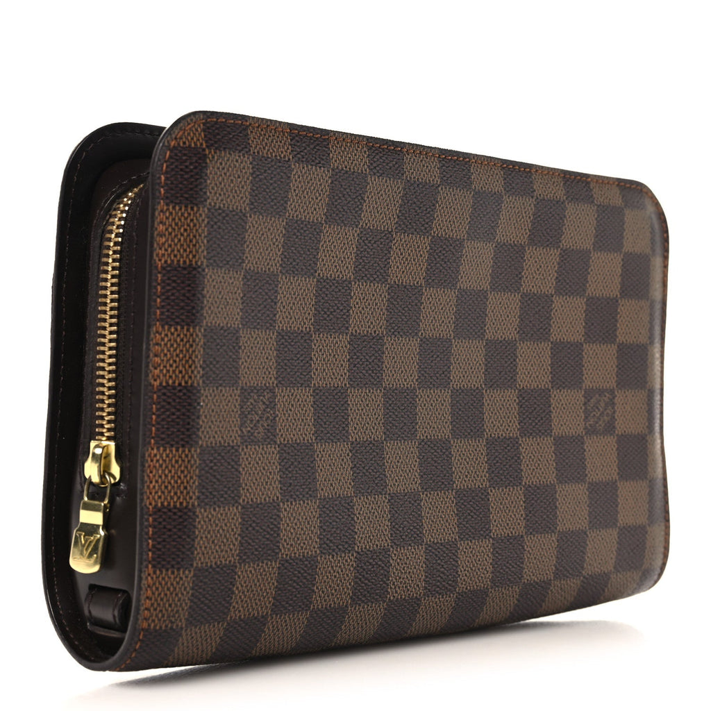 Louis Vuitton Damier Ebene Pochette Saint Louis Clutch