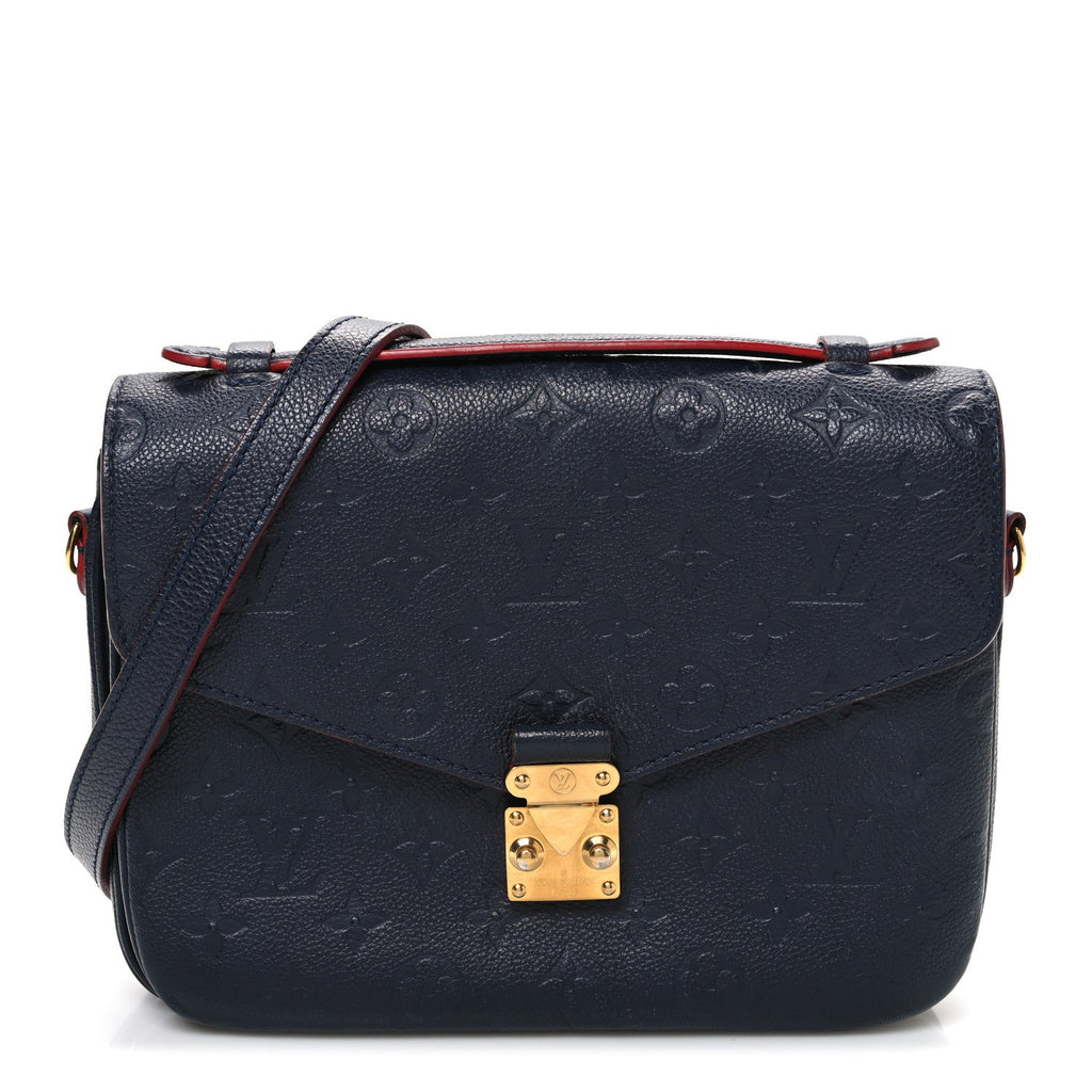 Louis Vuitton Empreinte Pochette Metis Marine Rouge