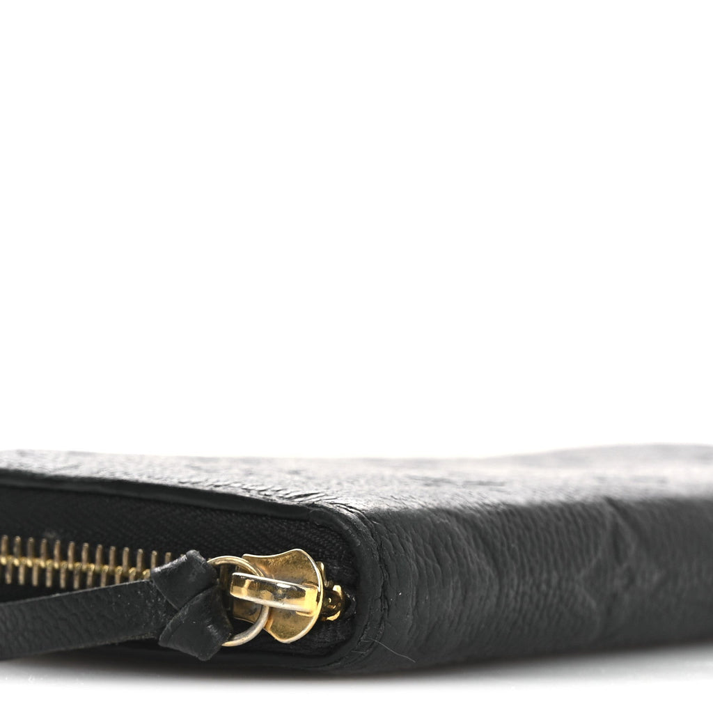 Louis Vuitton Empreinte Clemence Wallet Black