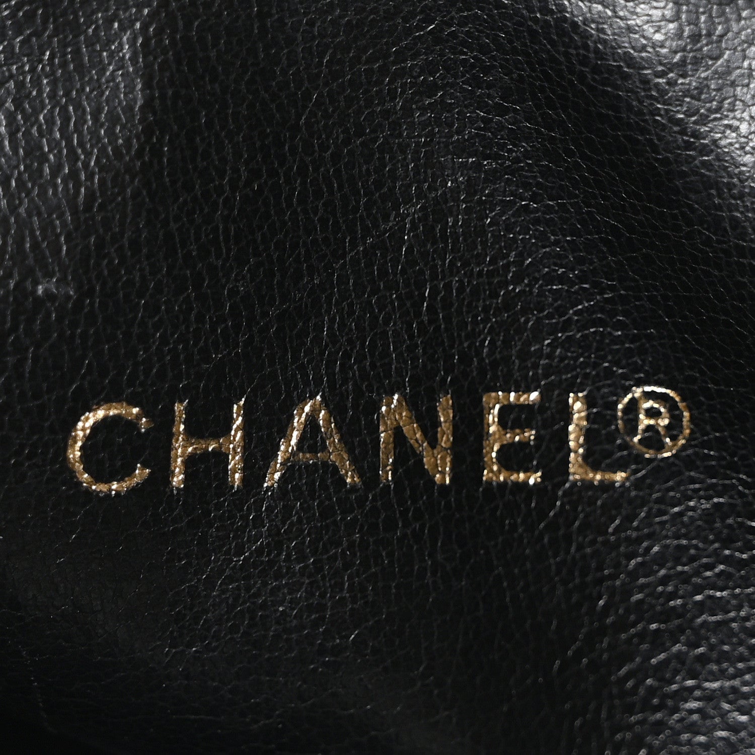 Chanel Caviar Quilted Drawstring Backpack Black