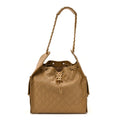 Chanel Caviar Quilted Medium Chanel 25 Handbag Dark Beige