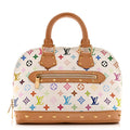 Louis Vuitton Monogram Multicolor Alma White