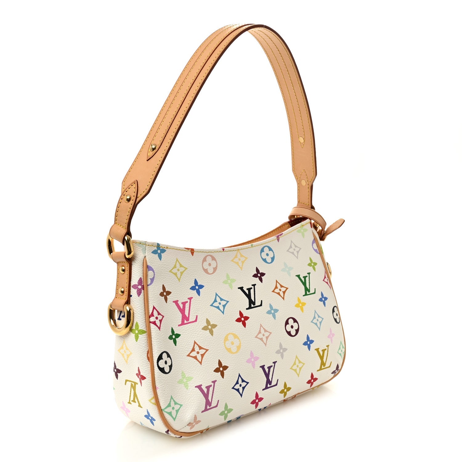 Louis Vuitton Monogram Multicolor Lodge PM White