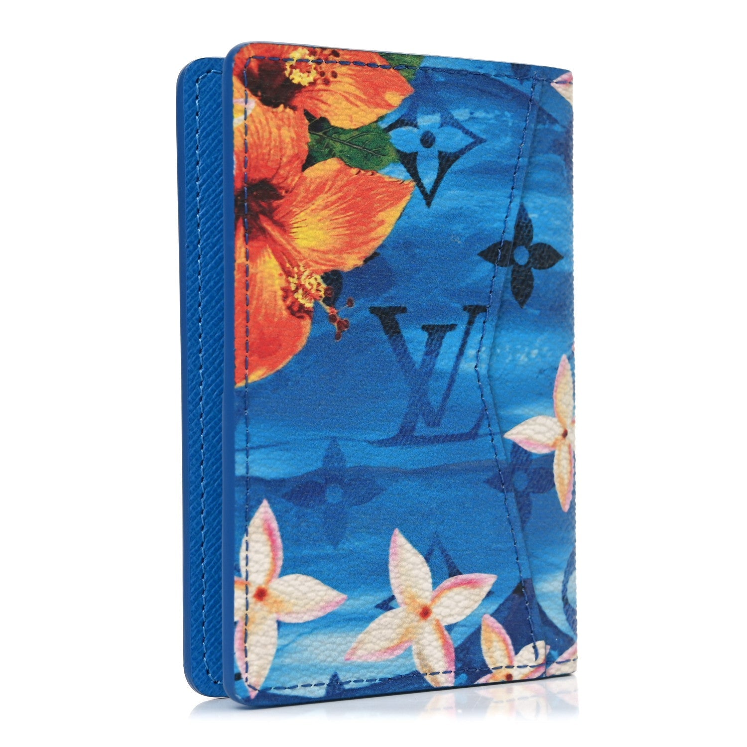 Louis Vuitton Monogram Surfin' Pocket Organizer NM Blue