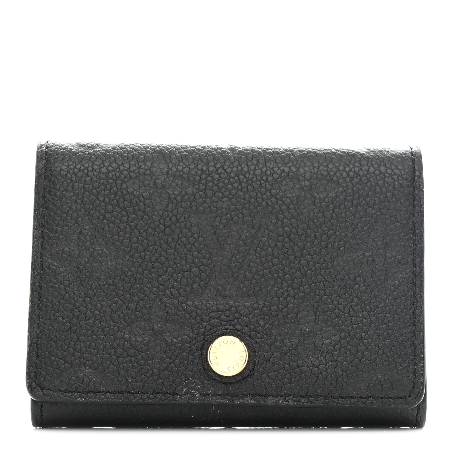 Louis Vuitton Empreinte Business Card Holder Black
